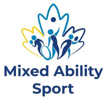 Official logo for the Mixed Ability Sport organization, for which Rusty Dragons are an accredited sport club.